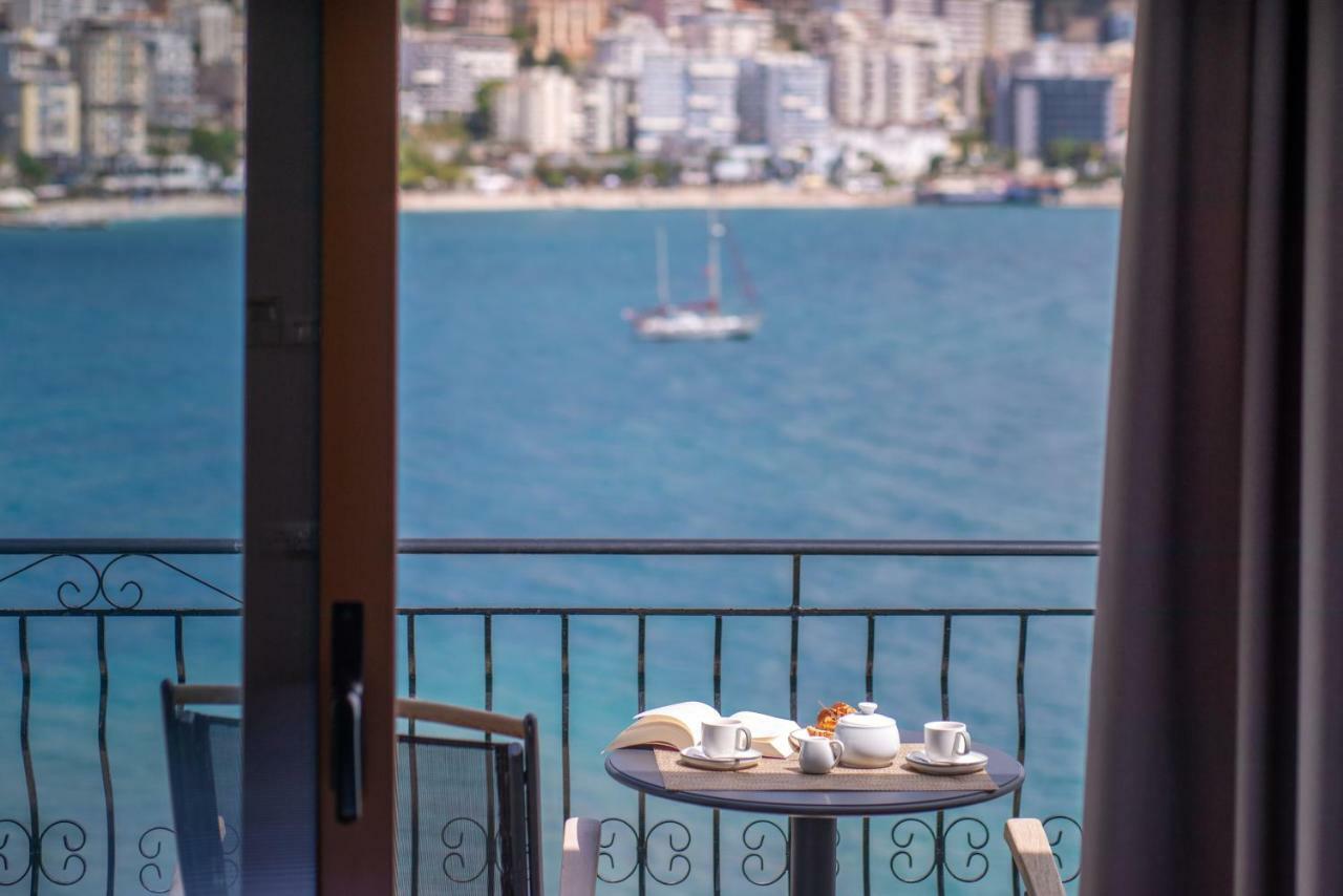 Palma City Hotel Sarande Bagian luar foto